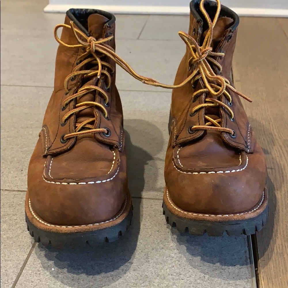 Red Wing X J. Crew 6” Classic Moc Boots